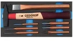 GEDORE 1500 CT1-350 Mei&szlig;el-Sortiment in Check-Tool-Modul