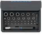 GEDORE TC 666-MU-20 Bit-Steckschl&uuml;ssel-Satz mit Knarre 1/4 35-teilig"