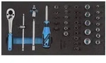 GEDORE 1500 CT1-20 Steckschl&uuml;ssel-Sortiment 1/4 in Check-Tool-Modul"