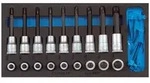 GEDORE 1500 CT1-ITX 19 LKP Satz Schraubendrehereins&auml;tze 1/2 in Check-Tool-Modul"