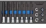 GEDORE 1500 CT1-IN 19 LKM Satz Schraubendrehereins&auml;tze 1/2 in Check-Tool-Modul"