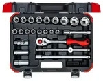 GEDORE R69003024 Steckschl&uuml;ssel-Satz 1/2 10-32mm 24-teilig"