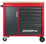 GEDORE R20400006 Werkstattwagen MECHANIC PLUS + 6 Schubladen 988x431x935 mm