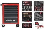 GEDORE R21560001 Werkzeugsatz im Werkstattwagen MECHANIC rot 119-teilig