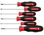 GEDORE R38002006 2K-Schraubendrehersatz PH+SL 6-teilig