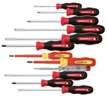 GEDORE R38002012 Schraubendrehersatz PH+PZ+LS 2K 12-teilig
