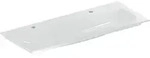 Geberit iCon M&ouml;belwaschtisch 120x48cm zwei Hahnl&ouml;cher, o. &Uuml;berlauf, wei&szlig;