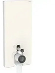 Geberit Monolith Sanit&auml;rmodul f&uuml;r Stand-WC 114cm, Glas sand-grau, Aluminium
