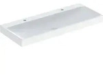 Geberit ONE Waschtisch 120x48 cm 2 Hl., o. &Uuml;l., wei&szlig;, KeraTect