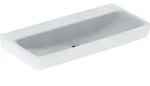 Geberit Renova Plan Waschtisch, 100x48cm o. Hl., o. &Uuml;l., wei&szlig;, KeraTect