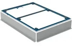 Geberit Installationsrahmen f&uuml;r Setaplano DFl &uuml;ber 100cm, f&uuml;r 6 F&uuml;&szlig;e, 90x120cm