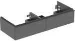 Geberit iCon Unterschrank f&uuml;r DWT, 2 Schubl. 118,4x24,7x47,6cm, lava