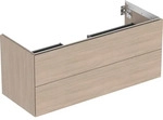 Geberit ONE Unterschrank f&uuml;r WT/-Platte 2 Schubl., 118,4x50,4x47cm, Eiche