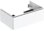 Geberit ONE Unterschrank f&uuml;r WT/-Platte 1 Schubl., 74x26,6x47cm, wei&szlig; hgl.