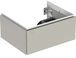 Geberit ONE Unterschrank f&uuml;r WT/-Platte 1 Schubl., 59,2x26,6x47cm, greige matt