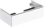 Geberit ONE Unterschrank f&uuml;r WT/-Platte 1 Schubl., 88,8x26,6x47cm, wei&szlig; hgl.