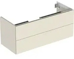 Geberit ONE Unterschrank f&uuml;r WT/-Platte 2 Schubl., 118,4x50,4x47cm,sandgrau hgl.