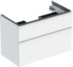 Geberit iCon Unterschrank f&uuml;r WT, 2 Schubl. 88,8x61,5x47,6cm, wei&szlig;...