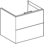 Geberit ONE Unterschrank f&uuml;r WT/-Platte 2 Schubl., 59,2x50,4x47cm, Eiche