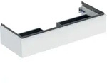 Geberit iCon Unterschrank f&uuml;r WT, 1 Schubl. 118,4x24,7x47,6cm, wei&szlig; matt