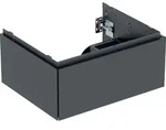 Geberit ONE Unterschrank f&uuml;r WT/-Platte 1 Schubl., 59,2x26,6x47cm, schwarz matt