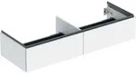 Geberit ONE Unterschrank f&uuml;r WT/-Platte 2 Schubl., 133,2x26,6x47cm, wei&szlig; hgl.