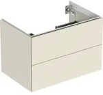 Geberit ONE Unterschrank f&uuml;r WT/-Platte 2 Schubl., 74x50,4x47cm, sandgrau hgl.