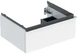 Geberit iCon Unterschrank f&uuml;r WT, 1 Schubl. 59,2x24,7x47,6cm, wei&szlig; hgl/Gr....