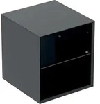 Geberit ONE Seitenelement 45x47x49,2cm, schwarz matt