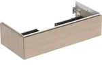 Geberit ONE Unterschrank f&uuml;r WT/-Platte 1 Schubl., 103,6x26,6x47cm, Eiche