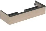 Geberit iCon Unterschrank f&uuml;r WT, 1 Schubl. 118,4x24,7x47,6cm, Eiche/Gr. Lava