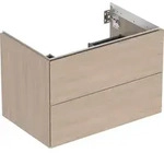 Geberit ONE Unterschrank f&uuml;r WT/-Platte 2 Schubl., 74x50,4x47cm, Eiche