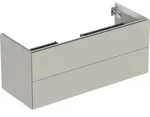 Geberit ONE Unterschrank f&uuml;r WT/-Platte 2 Schubl., 118,4x50,4x47cm, greige matt