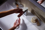 Hansgrohe WTM 110 Tecturis E mit Zugstangen-Ablaufgarnitur chrom