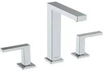Hansgrohe 3-Loch WTA 150 Tecturis E mit Push-Open Ablaufgarnitur chrom