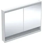 Geberit ONE Spiegelschrank mit Ni/Comf.Light 2 T&uuml;ren, UP-Mont., 120x90x15cm,...