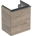 Geberit iCon Unterschrank f&uuml;r HWB, 1 T&uuml;r re 37x41,5x27,9cm, Nussbaum...