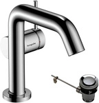 Hansgrohe WTM 110 Tecturis S Fine CoolStart mit Zugstangen-Ablaufgarnitur chrom