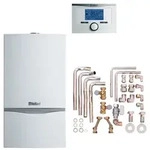 Vaillant Paket 6.226 atmoTEC exclusive VC 104/4-7A E, calorMATIC 350, Zubeh&ouml;r