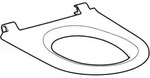 Geberit WC-Sitzring f&uuml;r Geberit AquaClean Sela/Alba, wei&szlig; alpin