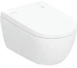 Geberit AquaClean Alba WC-Komplettanlage Wand-WC, wei&szlig;,KeraTect
