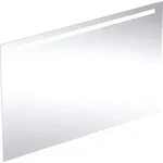 Geberit Option Basic Lichtspiegel, eckig Beleuchtung oben, 140x90x3cm, alu. elox