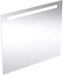 Geberit Option Basic Lichtspiegel, eckig Beleuchtung oben, 80x70x3cm, alu. elox