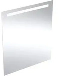Geberit Option Basic Square Lichtspiegel Beleuchtung oben, 80x90x3cm, alu. elox