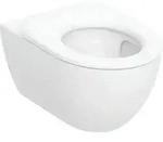 Geberit Acanto Set WWC m. WC-Sitzring, Tiefsp TFlush, geschl.Fo, T:53cm,...
