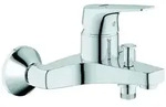 GROHE EH-Wannenbatterie BauFlow 23756 Wandmontage chrom