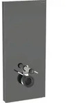 Geberit Monolith Plus Sanit&auml;rmodul f. WWC 114cm, Glas lava / alu. schwarzchrom