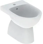Geberit Renova Standbidet, teilgeschl.Form T:52cm, mit &Uuml;berlauf, wei&szlig;, KeraTect