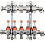 Kermi x-net Verteiler 1' Komfort-8 f&uuml;r 8 Kreise, Baul&auml;nge 470 mm