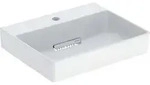 Geberit ONE HWB 50x41 cm, CleanDrain m. Hl., o. &Uuml;l., wei&szlig;, KeraTect/wei&szlig; glzd